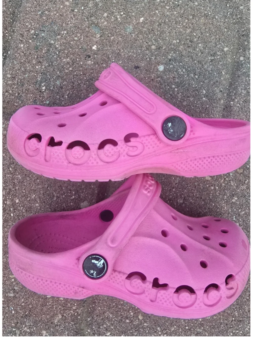 Girl's Crocs Clogs Size 10 Pink